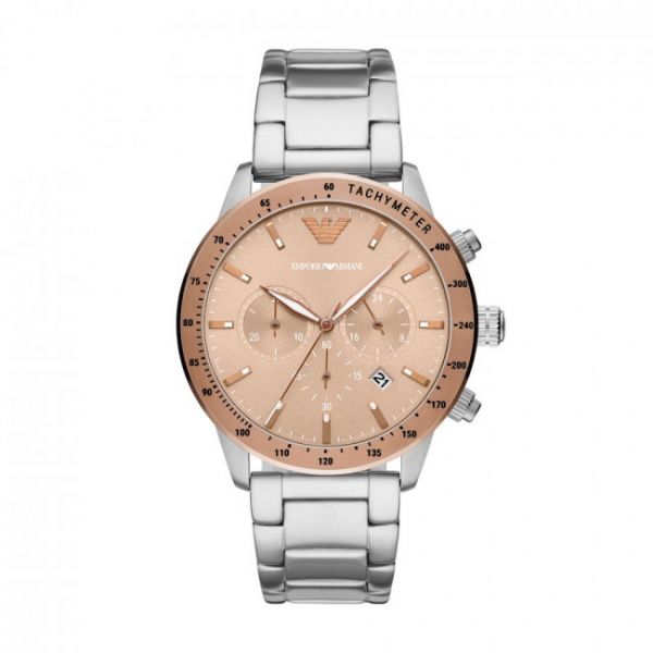 Orologio EMPORIO ARMANI - Mario AR11352 Silver/Beige