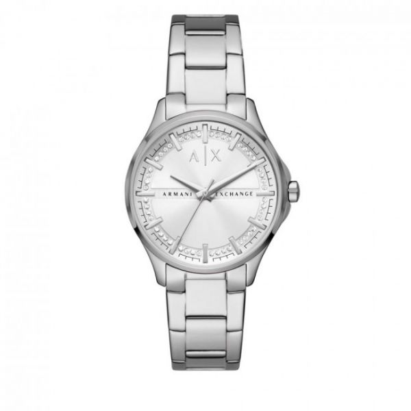 Orologio Armani Exchange - Lady Hampton AX5256 Silver/Silver Orologio Armani Exchange - Lady Hampton AX5256 Silver/Silver