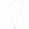 Collana Michael Kors - Pave Coin Neck MKC1515AN791 Rose Gold Clear Cz