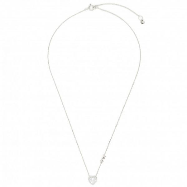 Collana MICHAEL KORS - Bril Heart Neck MKC1520AN040 Silver Collana MICHAEL KORS - Bril Heart Neck MKC1520AN040 Silver