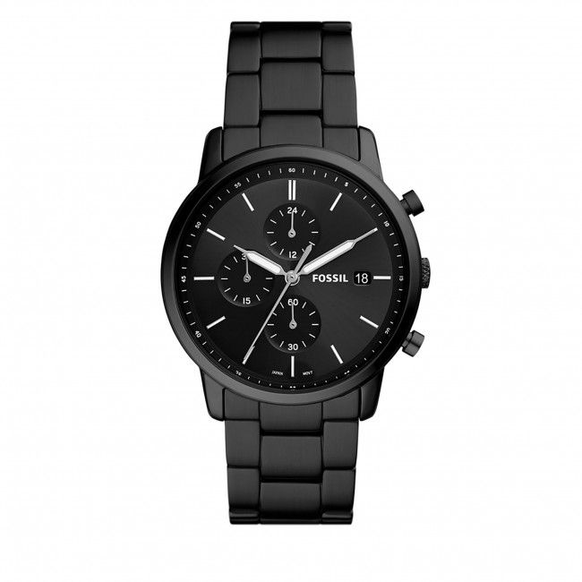 Orologio Fossil - Minimalist Chronograph FS5848 Black/Black