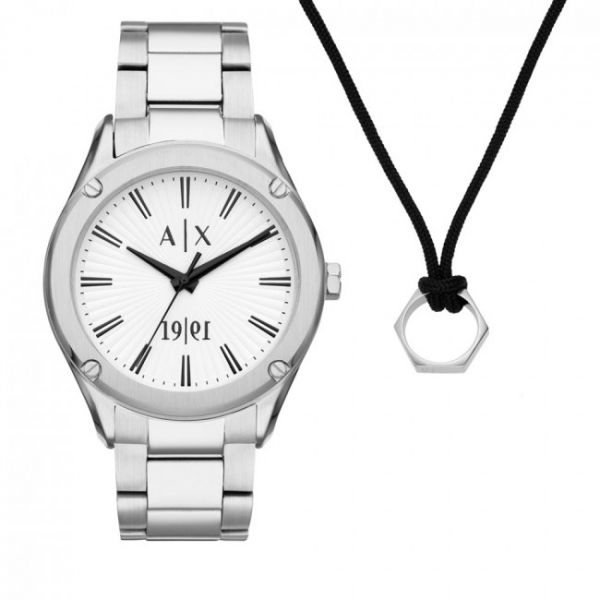 Orologio Armani Exchange - Fitz AX7131SET Silver