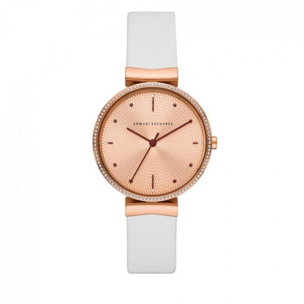 Orologio ARMANI EXCHANGE - Zoe AX5914 White/Rose Gold Orologio ARMANI EXCHANGE - Zoe AX5914 White/Rose Gold