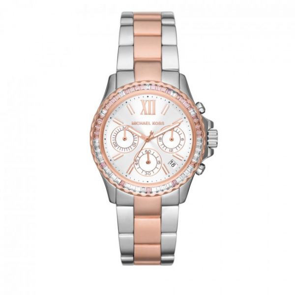 Orologio Michael Kors - Everest MK7214 Silver/Rose Gold/Rose Gold Orologio Michael Kors - Everest MK7214 Silver/Rose Gold/Rose Gold