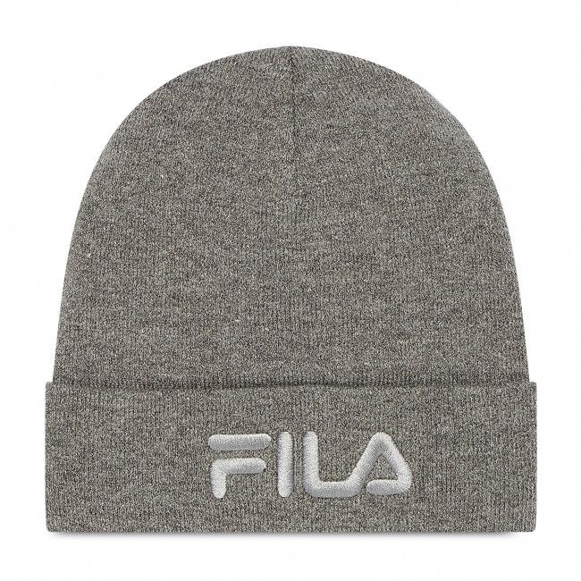 Berretto FILA - Slouchy Beanie Withtonal Logo 686170 Light Grey Melange Bros B13