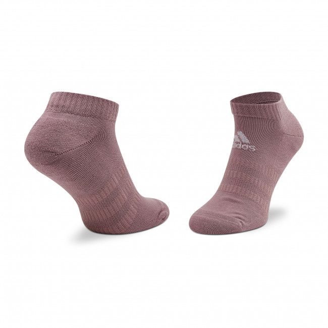 Set di 3 paia di calzini corti da donna adidas - Cush Low 3Pp HE4984 Burgundy/Pink