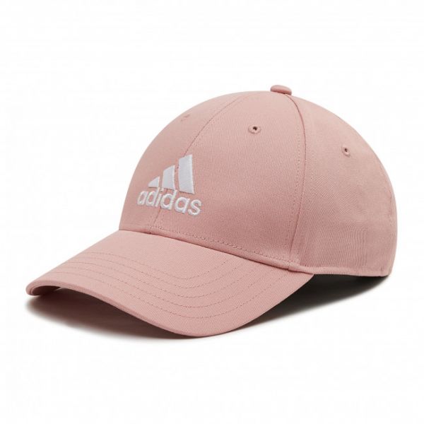 Cappellino adidas - Bball Cap Cot HD7235 Wonder Mauve/White Cappellino adidas - Bball Cap Cot HD7235 Wonder Mauve/White