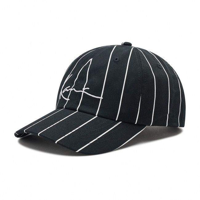 Cappello con visiera KARL KANI - Signature Pinstripe 7004096 Black/White