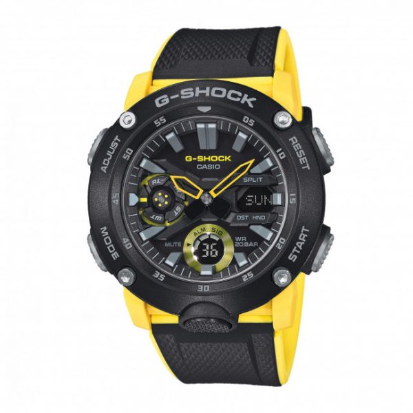 Orologio G-SHOCK - GA-2000-1A9ER Black/Black