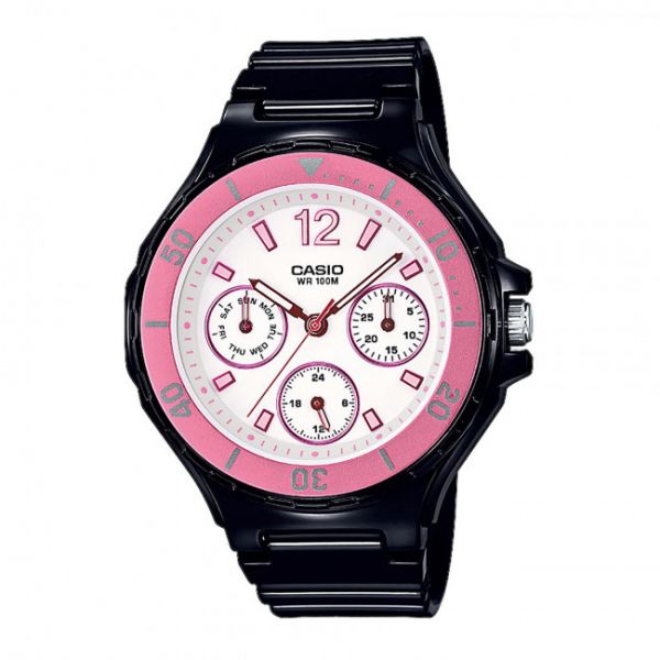 Orologio Casio - LRW-250H-1A3VEF Black/Pink/Black Orologio Casio - LRW-250H-1A3VEF Black/Pink/Black