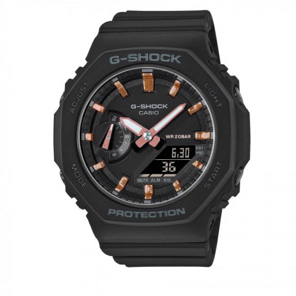 Orologio G-SHOCK - GMA-S2100-1AER Black/Black Orologio G-SHOCK - GMA-S2100-1AER Black/Black