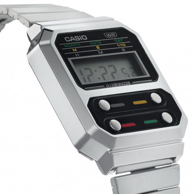 Orologio CASIO - Vintage A100WE-1AEF Silver