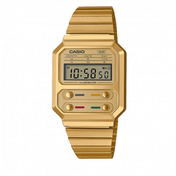 Orologio Casio - Vintage A100WEG-9AEF Gold/Gold