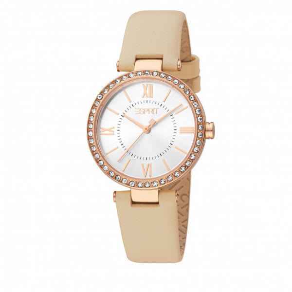 Orologio ESPRIT - ES1L332L0025 Beige/Rose Gold Orologio ESPRIT - ES1L332L0025 Beige/Rose Gold