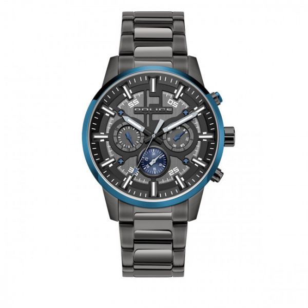 Orologio Police - Banos PEWJK2003440 Silver/Black