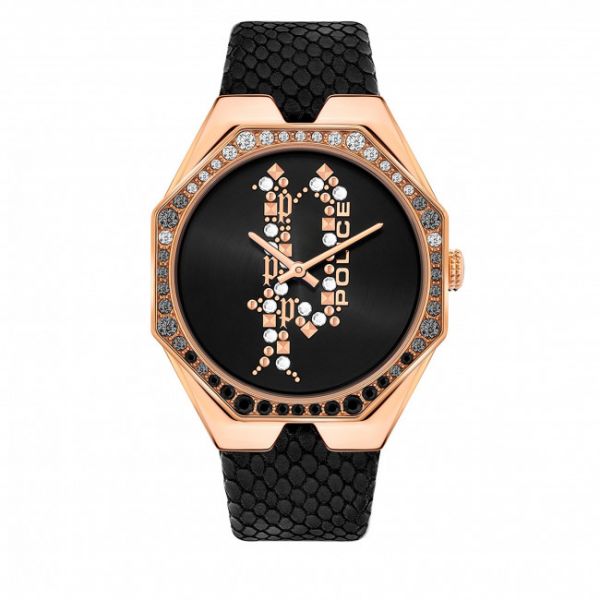 Orologio POLICE - Moana PEWLA2008201 Black/Rose Gold Orologio POLICE - Moana PEWLA2008201 Black/Rose Gold