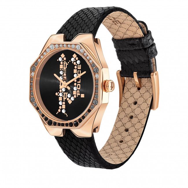 Orologio POLICE - Moana PEWLA2008201 Black/Rose Gold