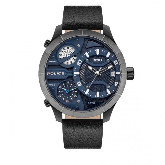 Orologio POLICE - Bushmaster PEWJB2110640 Black/Blue