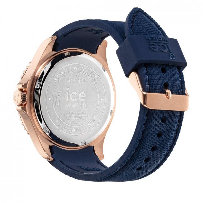 Orologio Ice-Watch - Ice Steel 017665 L Blue/Rose Gold