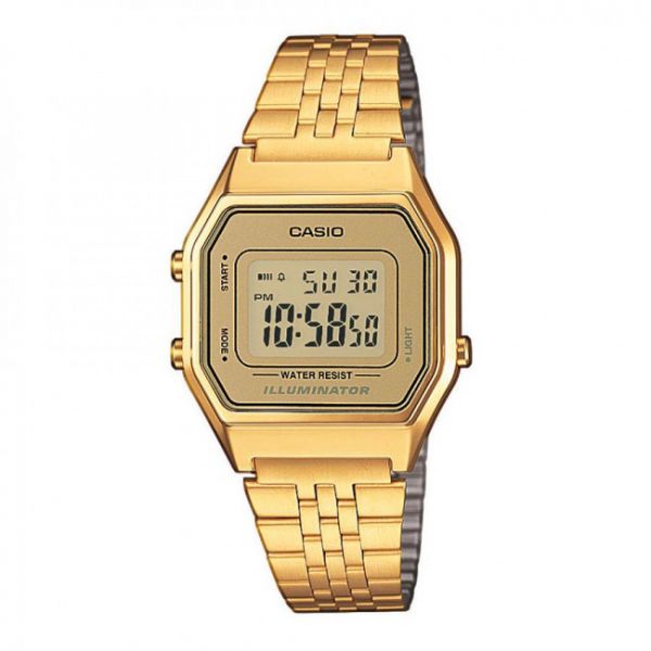 Orologio CASIO - Vintage LA680WEGA-9ER Gold/Gold Orologio CASIO - Vintage LA680WEGA-9ER Gold/Gold