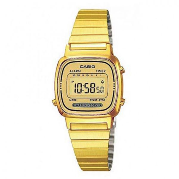 Orologio CASIO - Vintage LA670WEGA-9EF Gold/Gold Orologio CASIO - Vintage LA670WEGA-9EF Gold/Gold