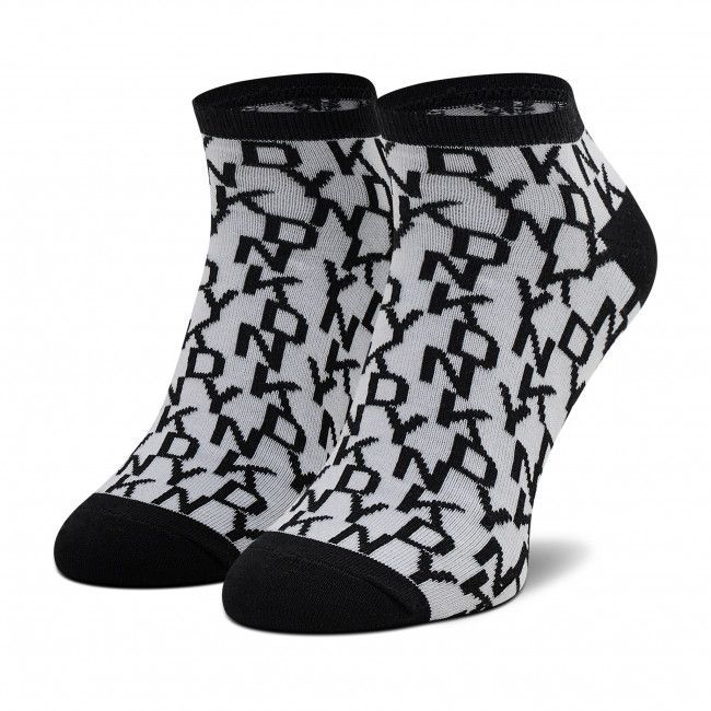 Set di 3 paia di calzini corti da uomo DKNY - Drew S5_6209T_DKY Black/Grey/White