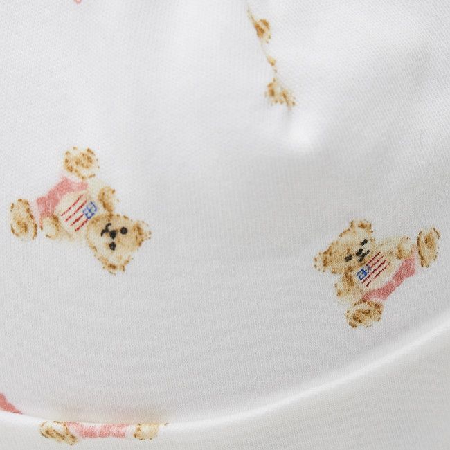 Berretto Polo Ralph Lauren - 310682713001 White/Pink/Multi