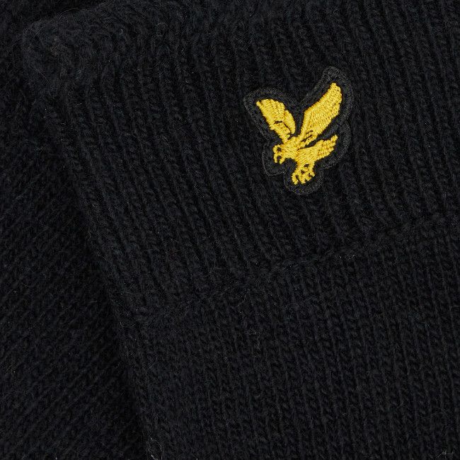 Guanti da uomo Lyle &amp; Scott - Racked Rib Gloves GL304CL True Black