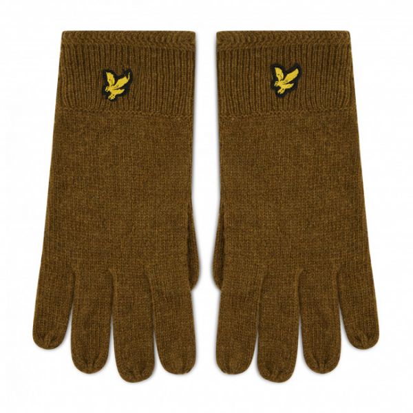 Guanti da uomo LYLE & SCOTT - Racked Rib Gloves GL304CL Olive W485 Guanti da uomo LYLE & SCOTT - Racked Rib Gloves GL304CL Olive W485
