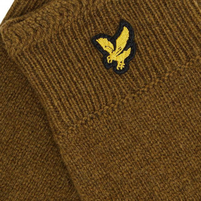 Guanti da uomo LYLE &amp; SCOTT - Racked Rib Gloves GL304CL Olive W485