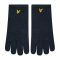Guanti da uomo Lyle &amp; Scott - Racked Rib Gloves GL304CL Dark Navy Z271