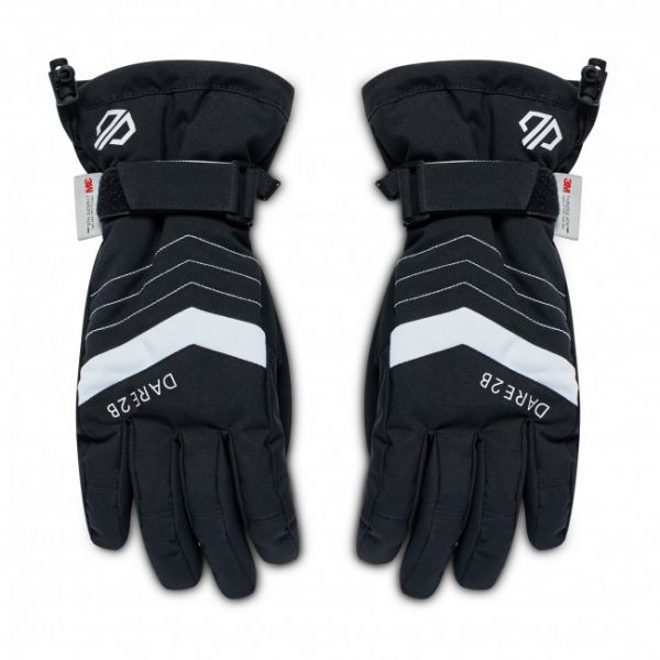 Guanti da sci Dare2B - Charisma Glove DWG331 Black/White 8K4 Guanti da sci Dare2B - Charisma Glove DWG331 Black/White 8K4