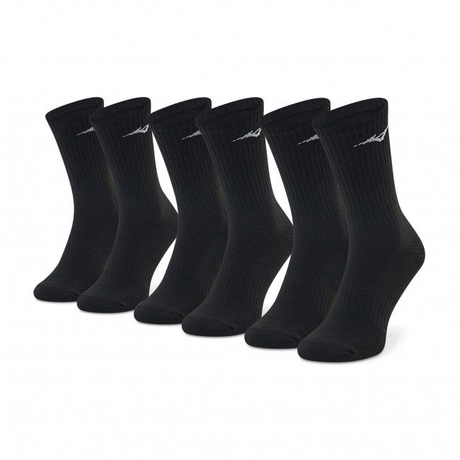 Set di 3 paia di calzini lunghi unisex Mizuno - Training 3p 32GX2505Z09 Nero
