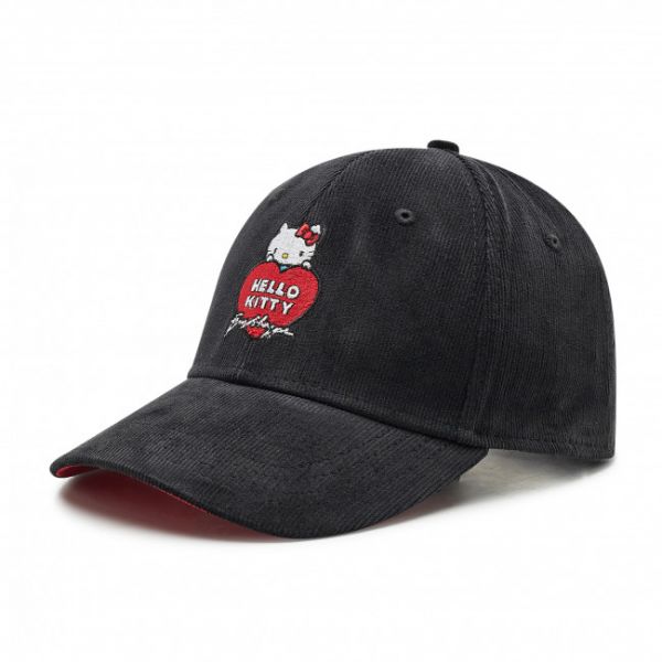 Cappellino HYPE - Hello Kitty Badge TWAO-2097 Black/Red Cappellino HYPE - Hello Kitty Badge TWAO-2097 Black/Red