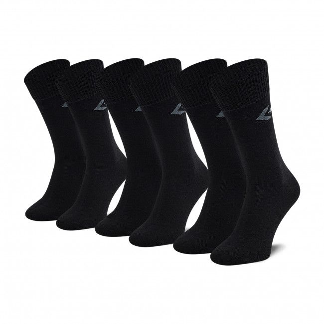 Set di 3 paia di calzini lunghi da uomo Converse - E745B-3010 r.39-42 Nero