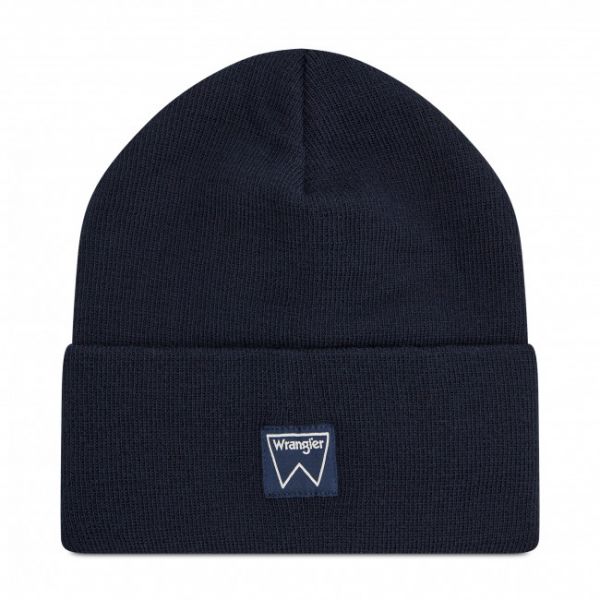 Berretto WRANGLER - Basic Beanie W0U0UHX38 Mood Indigo