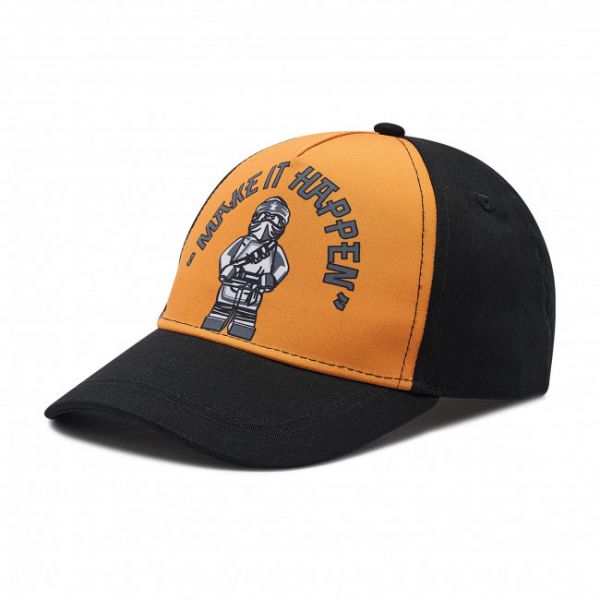 Cappello con visiera LEGO WEAR - Ninjago 12010489 Orange 259 Cappello con visiera LEGO WEAR - Ninjago 12010489 Orange 259