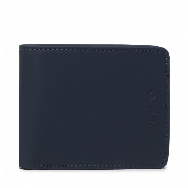 Portafoglio grande da uomo Rains - Folded Wallet 1660 Blue Portafoglio grande da uomo Rains - Folded Wallet 1660 Blue