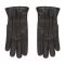 Guanti da uomo Jack&amp;Jones - Jacmontana Leather Gloves Noos 12125090 Black
