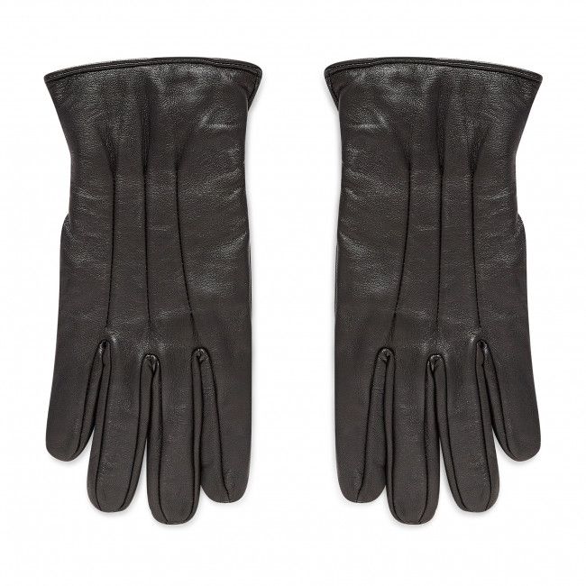 Guanti da uomo Jack&amp;Jones - Jacmontana Leather Gloves Noos 12125090 Black