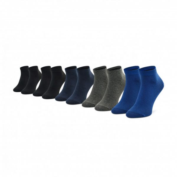 Set di 5 paia di calzini lunghi da uomo JACK&JONES - Jacfred 12199648 Black/Navy Blaze Set di 5 paia di calzini lunghi da uomo JACK&JONES - Jacfred 12199648 Black/Navy Blaze