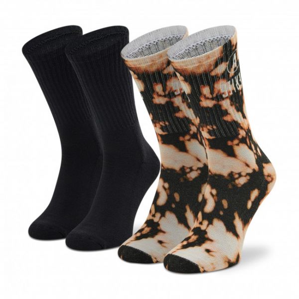 Set di 2 paia di calzini lunghi da uomo Jack&amp;Jones - Jacseries Tennis 12205091 Black With Detail