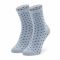 Calzini lunghi da donna PIECES - Sebby Glitter 17094859 Kentucky Blue