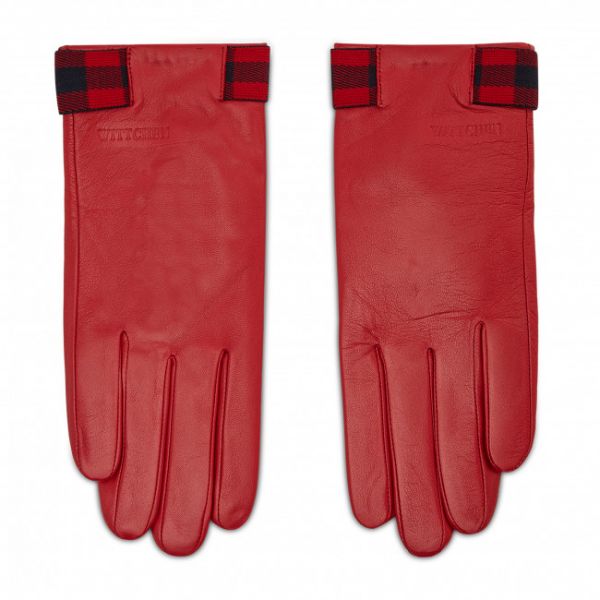 Guanti da donna Wittchen - 39-6-642-3 Rosso Guanti da donna Wittchen - 39-6-642-3 Rosso