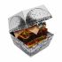 Set di 2 paia di calzini lunghi unisex Rainbow Socks - Tasty Burger Marrone