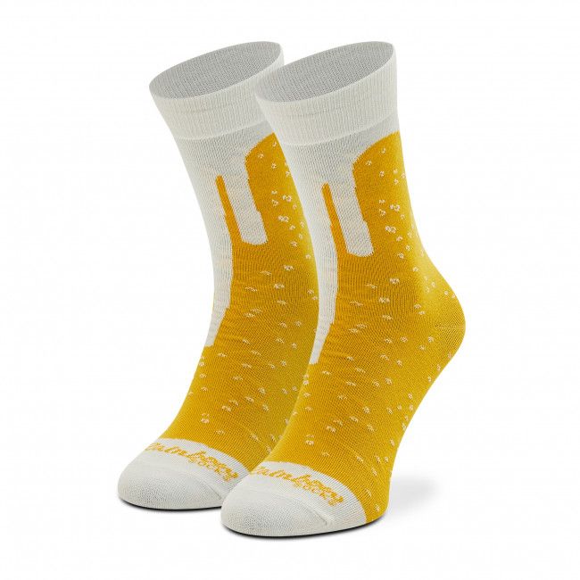 Calzini lunghi unisex Rainbow Socks - Can Socks Beer Giallo