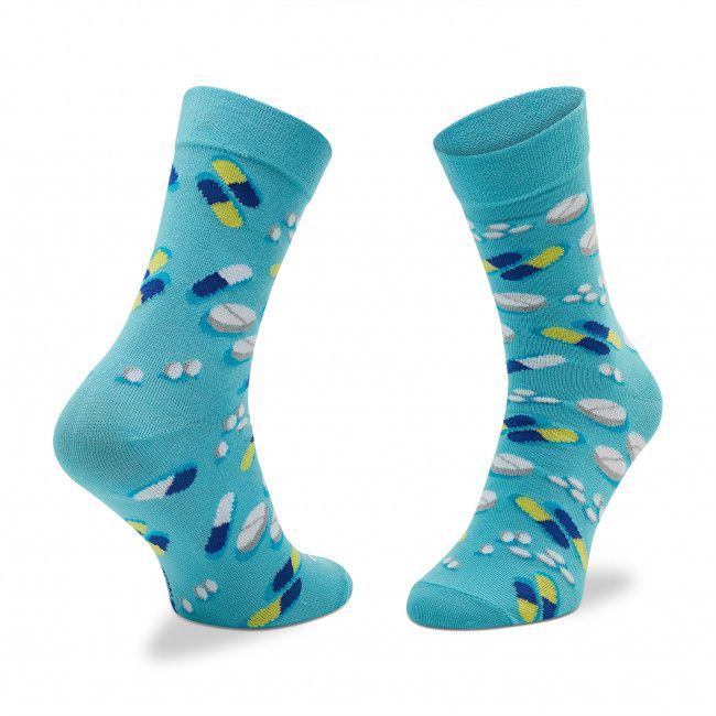 Set di 3 paia di calzini lunghi unisex RAINBOW SOCKS - Rainbow Socks Box Doctor Multicolore Verde