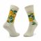 Set di 3 paia di calzini lunghi da donna RAINBOW SOCKS - Rainbow Socks Box Flower Multicolore Rosa