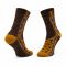 Calzini lunghi unisex RAINBOW SOCKS - Tasty Croissant Marrone