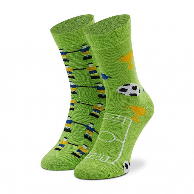 Calzini lunghi unisex Rainbow Socks - Rainbow Socks Box Football Verde